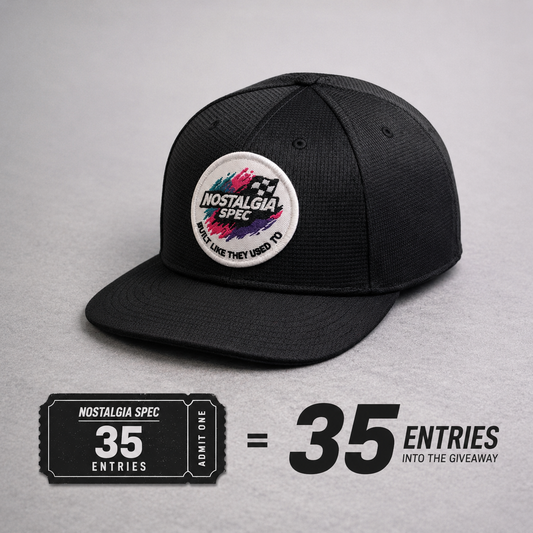 Nostalgia Spec Heritage Patch Hat - 35 Giveaway Entries