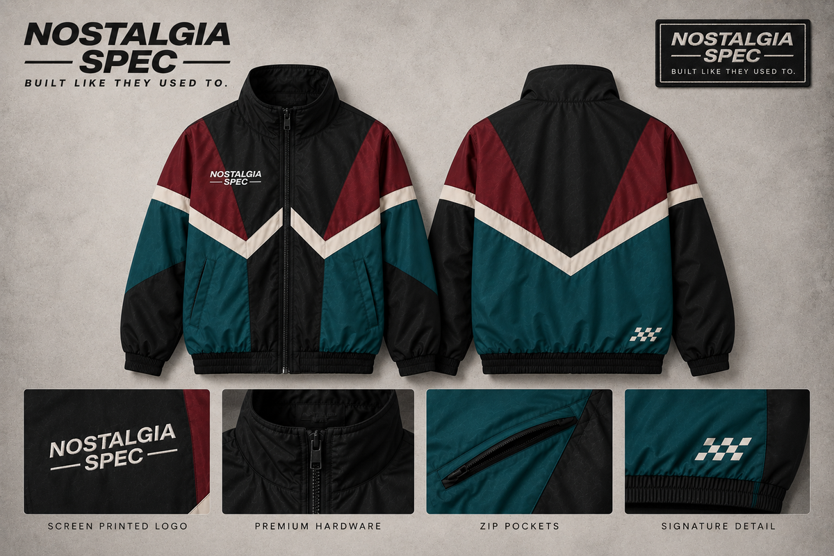 Nostalgia Spec Heritage Windbreaker (Pre-Order)