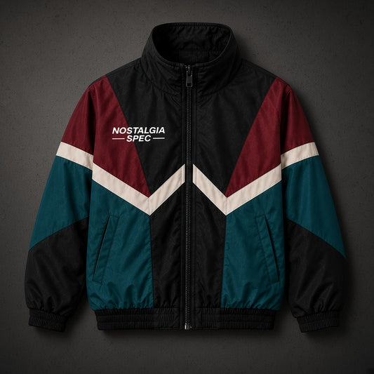 Nostalgia Spec Heritage Windbreaker, overhead product photo